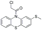 10-(CHLOROACETYL)-2-(METHYLTHIO)-10H-PHENOTHIAZINE 结构式