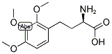 (R)-2-AMINO-4-(2,3,4-TRIMETHOXY-PHENYL)-BUTYRIC ACID 结构式