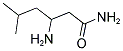 3-AMINO-5-METHYLHEXANOIC ACID AMIDE 结构式