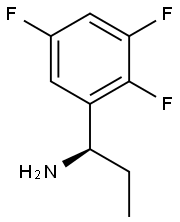 (R)-1-(2,3,5-TRIFLUOROPHENYL)PROPAN-1-AMINE 结构式