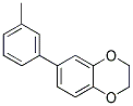 6-(3-甲基苯基)-2,3-二氢-1,4-苯并二恶英 结构式