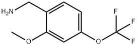 2-甲氧基-4-三氟甲氧基苯胺 结构式