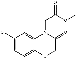 Methyl2-(6-chloro-3-oxo-2,3-dihydro-4H-benzo[b][1,4]oxazin-4-yl)acetate