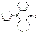 2-(DIPHENYLPHOSPHINO)CYCLOHEPT-1-ENE-1-CARBALDEHYDE 结构式