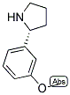 (R)-2-(3-METHOXYPHENYL)PYRROLIDINE 结构式