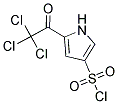 5-(TRICHLOROACETYL)-1H-PYRROLE-3-SULFONYL CHLORIDE 结构式