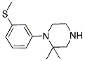 2,2-DIMETHYL-1-[3-(METHYLTHIO)PHENYL]PIPERAZINE 结构式