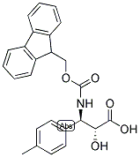 N-FMOC-3-(R)-AMINO-2-(R)-HYDROXY-3-(4-METHYL-PHENYL)-PROPIONIC ACID 结构式