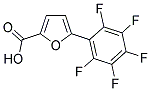 5-(2,3,4,5,6-PENTAFLUOROPHENYL)-2-FUROIC ACID 结构式