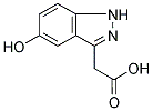 (5-HYDROXY-1H-INDAZOL-3-YL)-ACETIC ACID 结构式