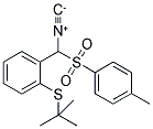 ISOCYANO(2-TERT-BUTYLSULFANYLPHENYL)METHYL-4-METHYLPHENYL SULFONE 结构式
