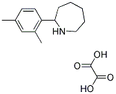 2-(2,4-DIMETHYL-PHENYL)-AZEPANE, OXALIC ACID 结构式