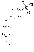4-(4-ETHOXYPHENOXY)BENZENESULFONYL CHLORIDE 结构式