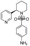 4-{[(2R)-2-PYRIDIN-3-YLPIPERIDIN-1-YL]SULFONYL}ANILINE 结构式