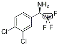 (1R)-1-(3,4-DICHLOROPHENYL)-2,2,2-TRIFLUOROETHYLAMINE 结构式
