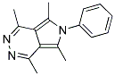 1,4,5,7-TETRAMETHYL-6-PHENYL-6H-PYRROLO[3,4-D]PYRIDAZINE 结构式