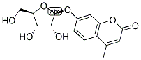 4-METHYLUMBELLIFERYL BETA-D-RIBOFURANOSIDE 结构式