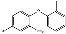 5-CHLORO-2-(2-METHYLPHENOXY)ANILINE 结构式