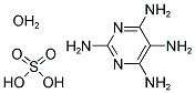 2,4,5,6-PYRIMIDINETETRAAMINE SULFATE SALT, HYDRATE 结构式