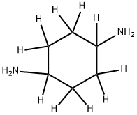 1,4-CYCLOHEXANE-D10-DIAMINE 结构式