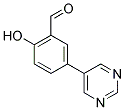 2-羟基-5-(5-嘧啶基)苯甲醛 结构式