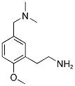 [3-(2-AMINOETHYL)-4-METHOXYBENZYL]DIMETHYLAMINE 结构式