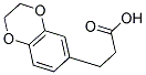 3-(2,3-DIHYDRO-1,4-BENZODIOXIN-6-YL)PROPANOIC ACID 结构式