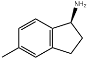 (S)-5-METHYL-INDAN-1-YLAMINE 结构式