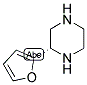 (S)-2-FURAN-2-YL-PIPERAZINE 结构式