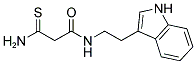 3-AMINO-N-[2-(1H-INDOL-3-YL)ETHYL]-3-THIOXOPROPANAMIDE 结构式