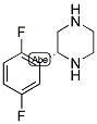 (R)-2-(2,5-DIFLUORO-PHENYL)-PIPERAZINE 结构式