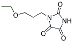 1-(3-ETHOXYPROPYL)IMIDAZOLIDINE-2,4,5-TRIONE 结构式