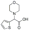 2-(4-吗啉基)-2-(2-噻吩基)乙酸 结构式