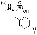 H-D-METYR(OME)-OH HCL 结构式