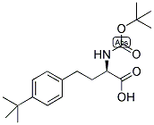 (R)-2-TERT-BUTOXYCARBONYLAMINO-4-(4-TERT-BUTYL-PHENYL)-BUTYRIC ACID 结构式