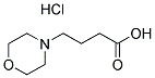 4-MORPHOLIN-4-YL-BUTYRIC ACID HYDROCHLORIDE 结构式