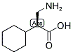 (S)-3-AMINO-2-CYCLOHEXYL-PROPIONIC ACID 结构式
