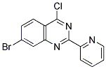 7-Bromo-4-chloro-2-pyridin-2-yl-quinazoline 结构式