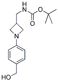 [1-(4-HYDROXYMETHYL-PHENYL)-AZETIDIN-3-YLMETHYL]-CARBAMIC ACID TERT-BUTYL ESTER 结构式