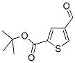 4-FORMYL-THIOPHENE-2-CARBOXYLIC ACID TERT-BUTYL ESTER 结构式