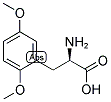 (R)-2-AMINO-3-(2,5-DIMETHOXY-PHENYL)-PROPIONIC ACID 结构式