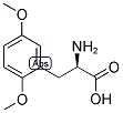 (R)-2-Amino-3-(2,5-dimethoxy-phenyl)-propionic acid 结构式