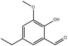 5-ETHYL-2-HYDROXY-3-METHOXY-BENZALDEHYDE 结构式