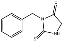 3-苄基-2-巯基-4-咪唑啉酮 结构式