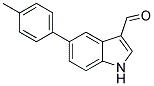 5-(4-METHYLPHENYL)-1H-INDOLE-3-CARBALDEHYDE 结构式