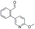 2-(6-METHOXY-3-PYRIDINYL)BENZALDEHYDE 结构式