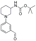 1-(3-FORMYL-PHENYL)-PIPERIDIN-3-CARBAMIC ACID TERT-BUTYL ESTER 结构式