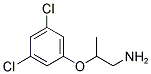 2-(3,5-DICHLORO-PHENOXY)-PROPYLAMINE 结构式