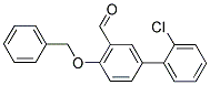 4-(苄氧基)-2'-氯[1,1'-联苯]-3-甲醛 结构式