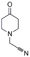 1-CYANOMETHYL-4-PIPERIDONE 结构式